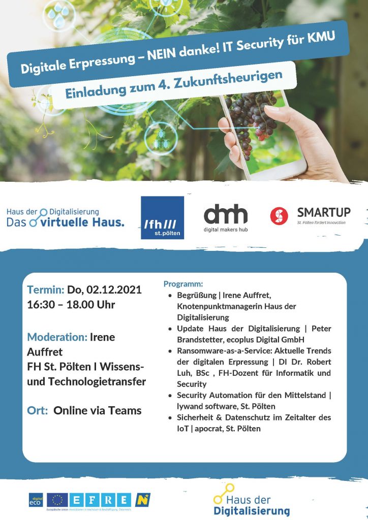 Flyer Zukunftsheuriger