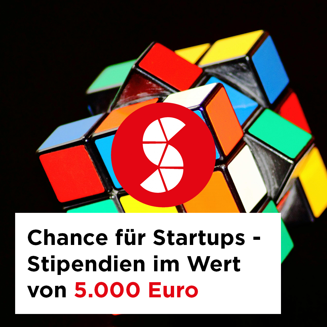 Chancen für Startups - Stipendien im Wert von 5.000 Euro