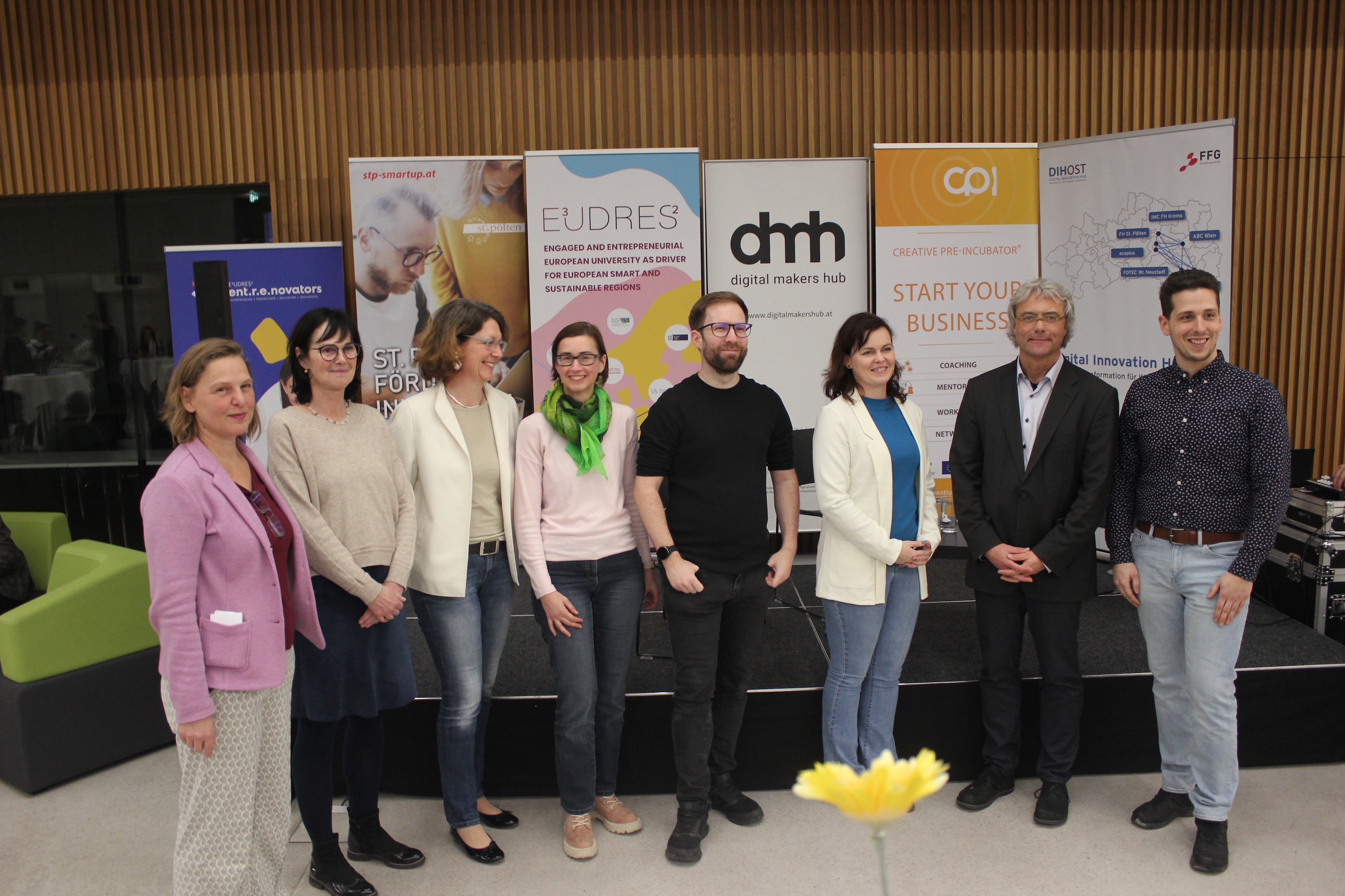 Podiumsdiskussion Hall of Innovation